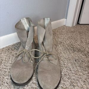 Post Xchange Ankle Boots Leather Sz‎ 39 Grunge Skate Goblin Neutral